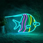 Neon Poisson Coloré 1