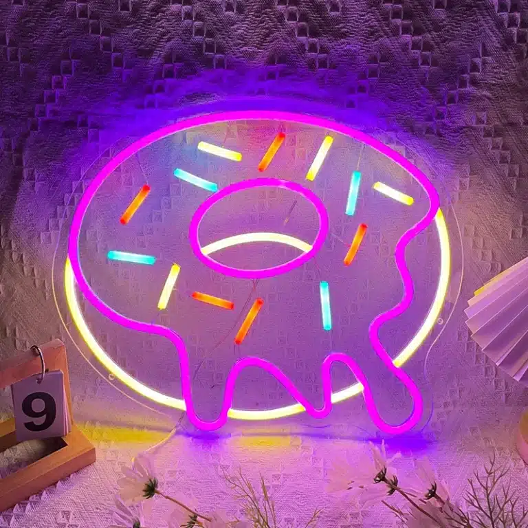 Neon Donut 1