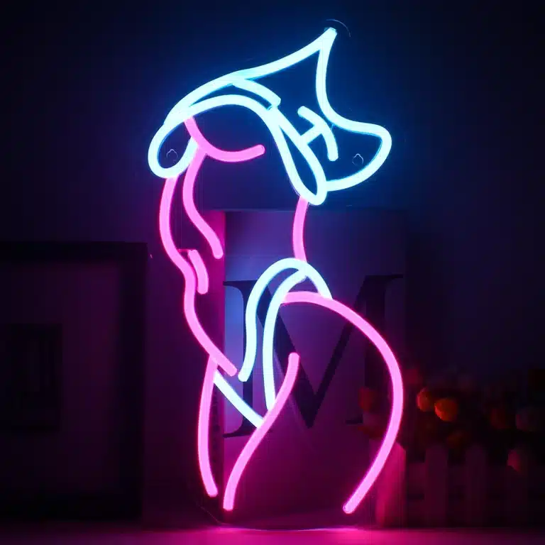 Neon Femme Silhouette 1