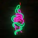 Neon Main Serpent Entrelacé 1
