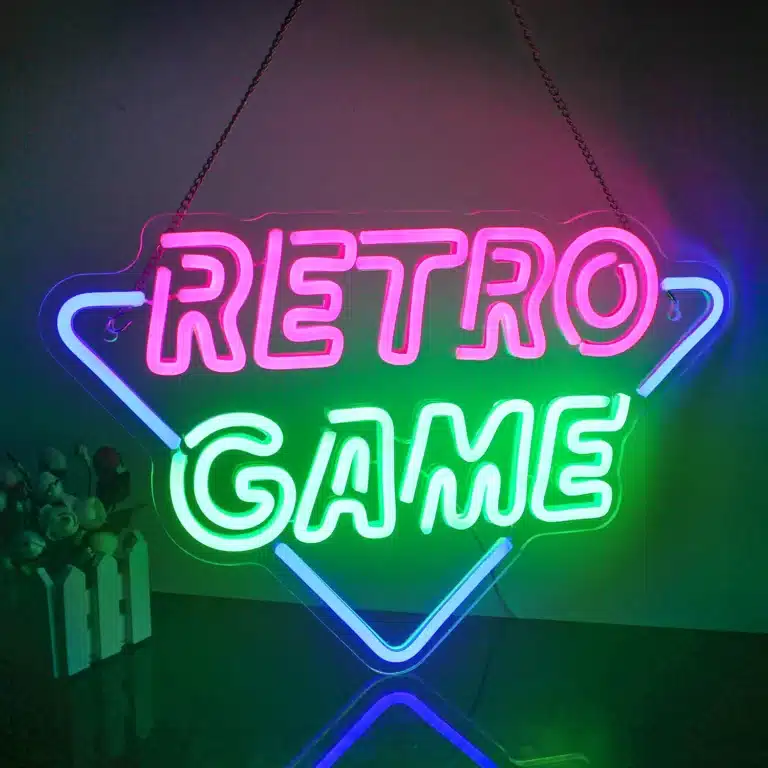 Neon Retro Game 1