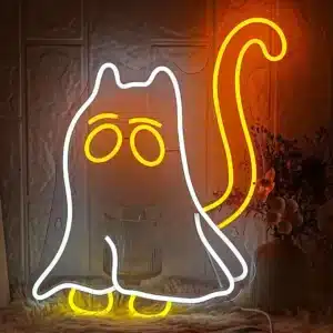 Neon Chat Fantôme 1