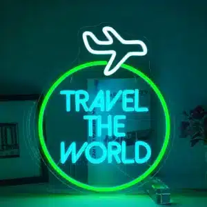 Neon Travel The World 1