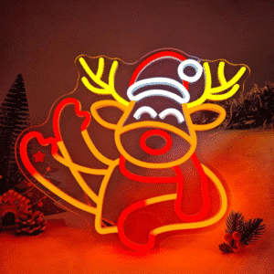 Neon Renne de Noël