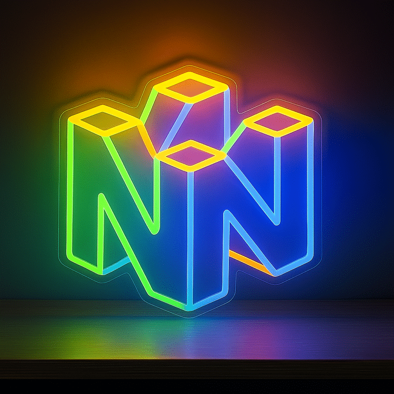neon nintendo 64 (2)