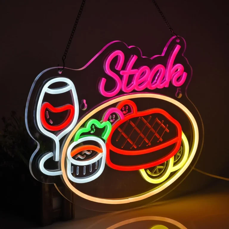 Neon Steak 2