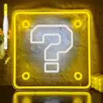 Neon Boîte à objets Mario 1
