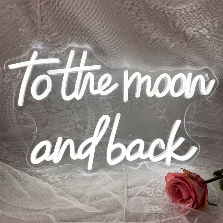 Neon To the moon and back 1