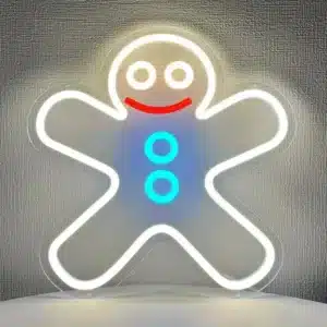 Neon Bonhomme Pain d'Épice 1