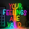 Neon Your Feelings Are Valid