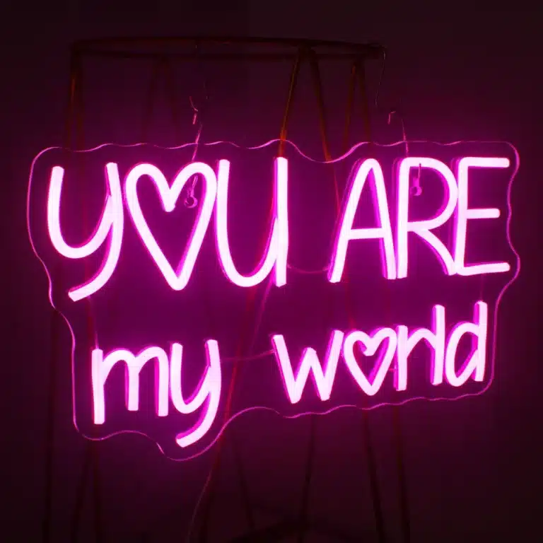 Neon You are my world 2