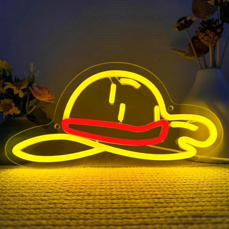 Neon Chapeau Paille Luffy 1