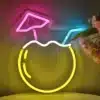Accueil (35) - La Boutique du Néon Neon LED Cocktail Noix de Coco