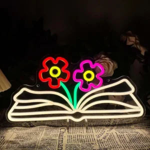 Neon Livre Fleurs 1