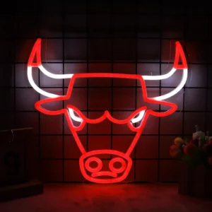 Neon Chicago Bulls 1