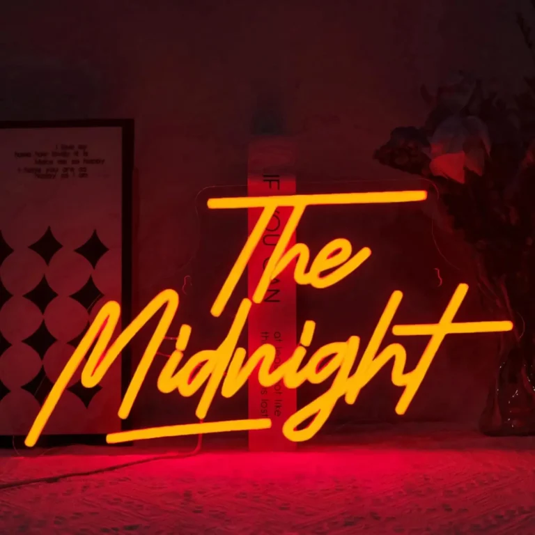 Neon Logo The Midnight 1