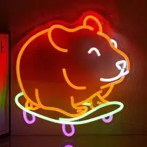 Neon Hamster Skate 1