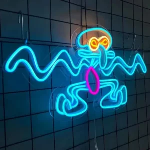 Neon Carlos Bob l'éponge 1