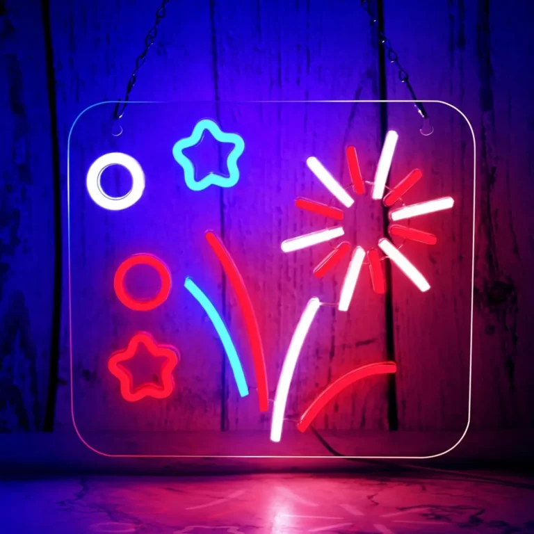 Neon Feu d'Artifice 1