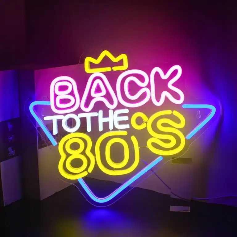 Neon Back to the 80's 1