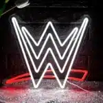 Neon Logo WWE (World Wrestling Entertainment) 1