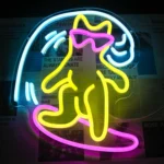 Neon Chat Surfeur 5