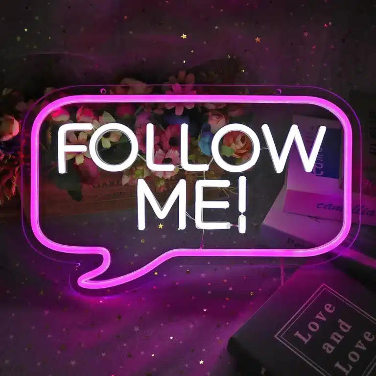 Neon Follow Me 1