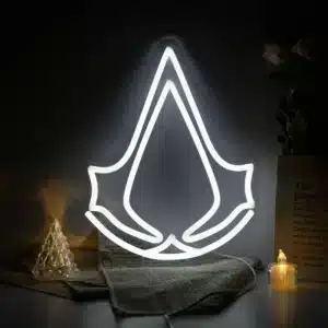 Neon Logo Assassin's Creed 1