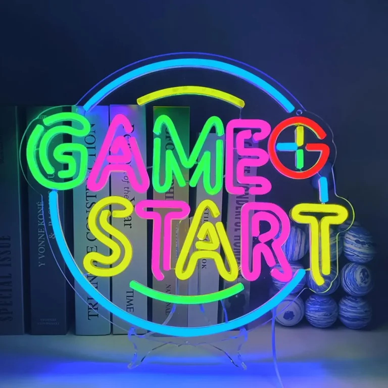 Neon Game Start 1