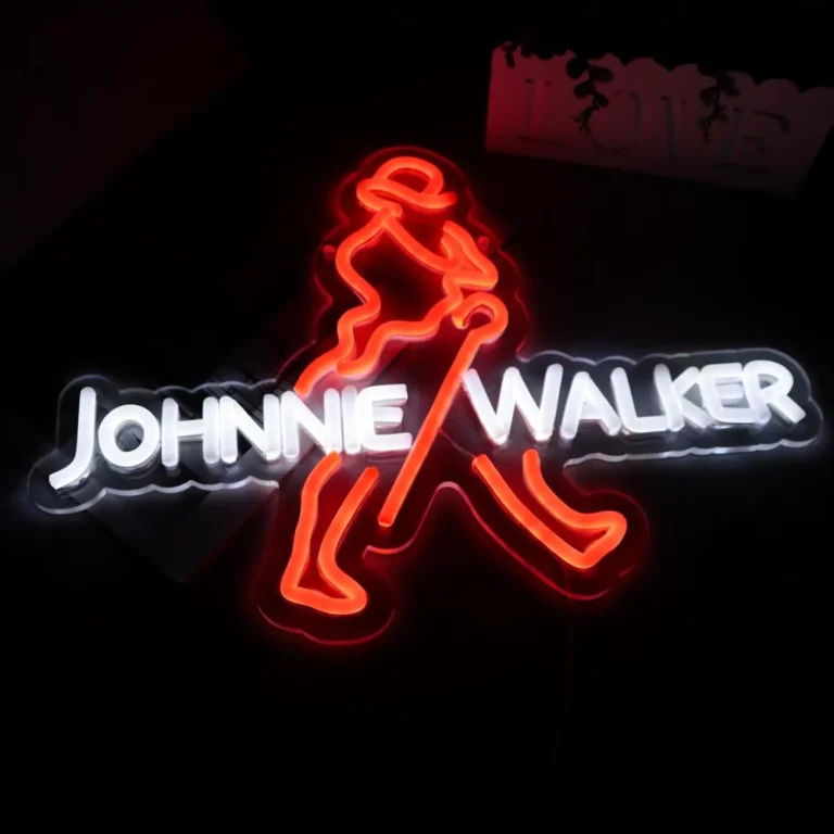 Neon Johnnie Walker 2