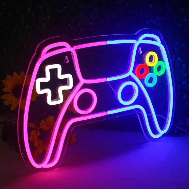 Neon Manette Playstation 5 1