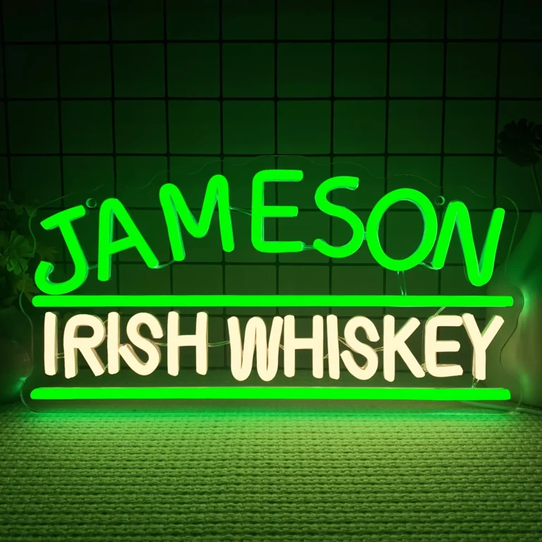 Neon Jameson Irish Whiskey 1