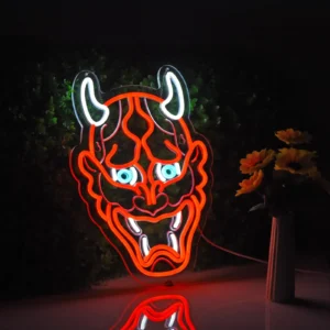 Neon Masque de Hannya 1