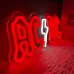 Neon Logo AC/DC 3