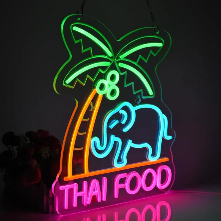 Neon Thai Food 2
