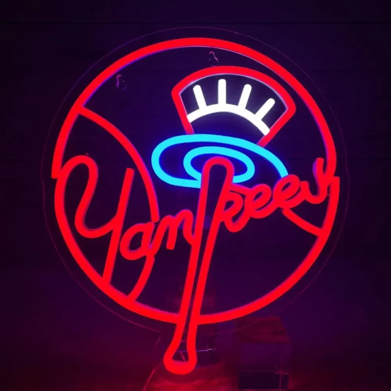 Neon Logo New York Yankees 1