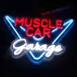 Neon Muscle Car Garage 2