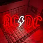 Neon Logo AC/DC 2