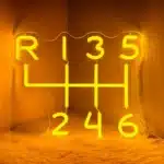 Neon Boite de Vitesse Voiture 1