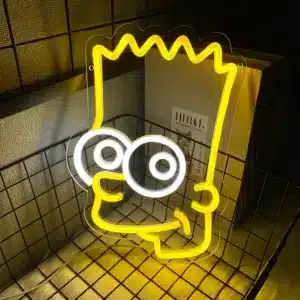 Neon Bart Simpson 4
