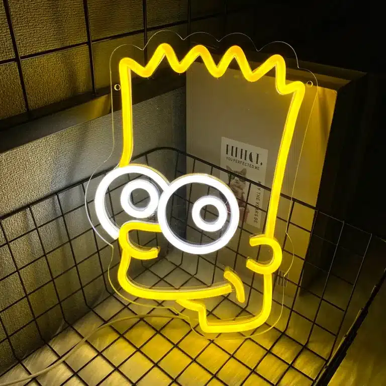 Neon Bart Simpson 4