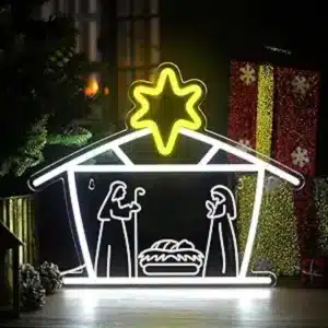 Neon Crèche 1
