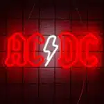 Neon Logo AC/DC 1