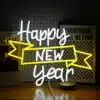 Neon Happy New Year