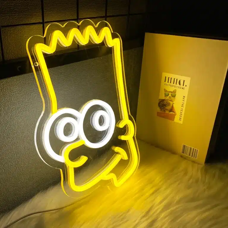 Neon Bart Simpson 2