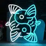 Neon Carpe Koï Yin Yang 1