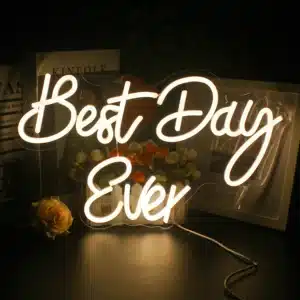 Neon Best Day Ever 1