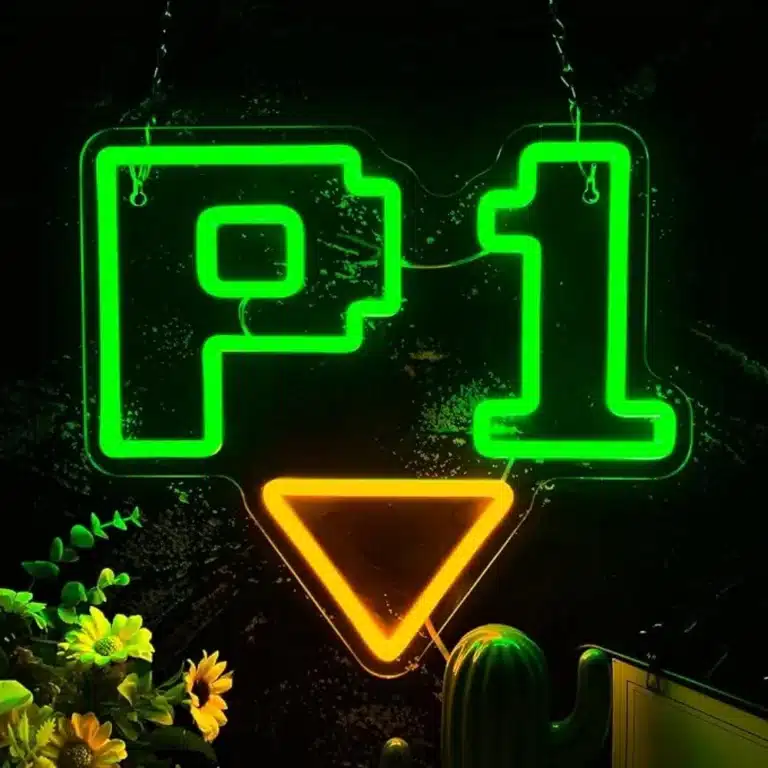 Neon Player One (P1) 1