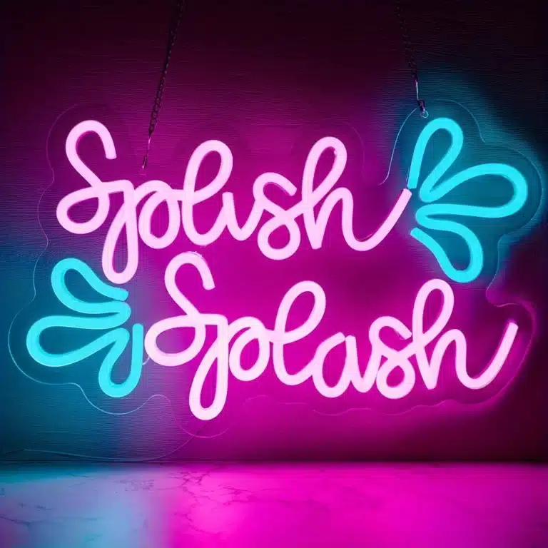 Neon Splish Splash 1