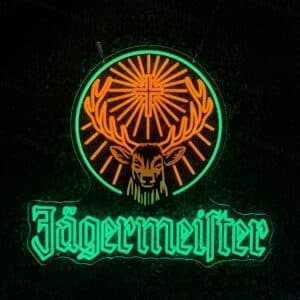 Neon Jagermeister